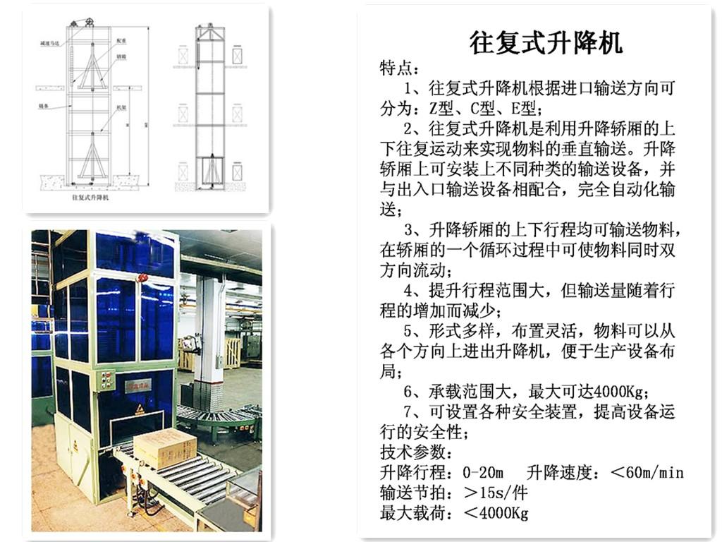 往復(fù)式垂直升降機(jī)